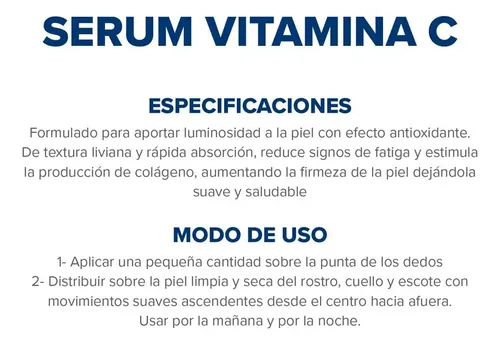 Dermaglós Facial Sérum Vitamina C X 25ml