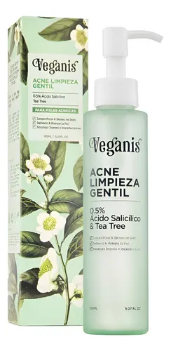 Veganis Gel Acne Limpieza Gentil 150 Ml S/tacc Cruelty Free