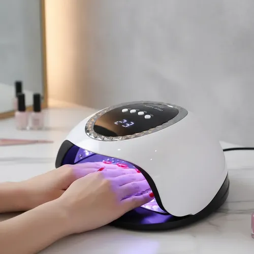 Cabina De Uñas Manos Pies 240w 60 Leds Uv 220v Profesional