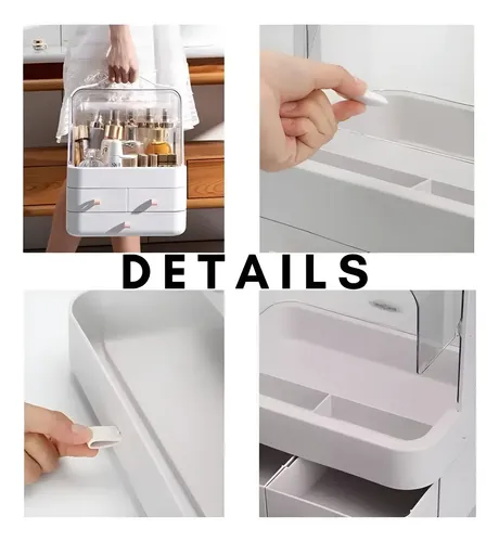 Organizador De Cosméticos Maquillaje Impermeable Xl Maletin