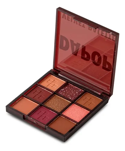 Velvet Palette Dapop – Paleta 9 Sombras Bordeaux Y Rojos 1