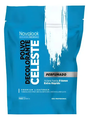 Polvo Decolorante Celeste Novalook X 700gr