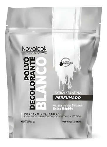 Polvo Decolorante Novalook Aclara Hasta 9 Tonos
