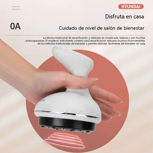 Masajeador Ventosas Electrico Gua Sha Inalambrico Calor