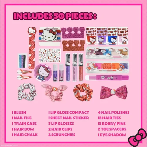 Estuche De Maquillaje Hello Kitty Townley Girl Para Niñas