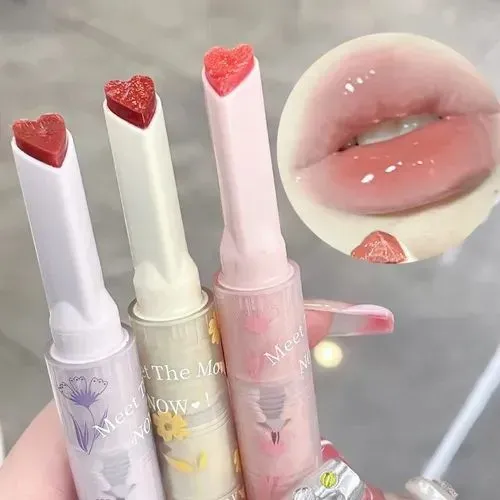 Gloss Solido Gege Bear En Barra Cute Coreano 3 Tonos