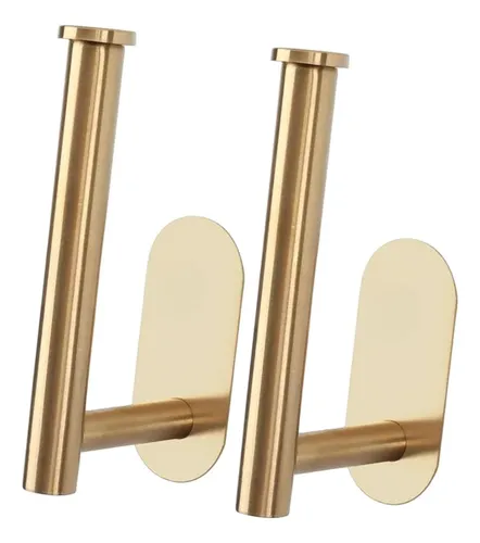 Alzapaños Multiusos Para Cortinas De Baño, 2 Unidades, Dorad