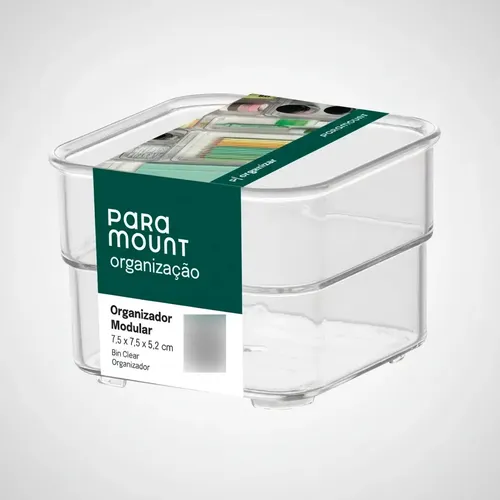 Setx4 Organizador Modular Acrílico Maquillaje 7,5×7,5×5,2