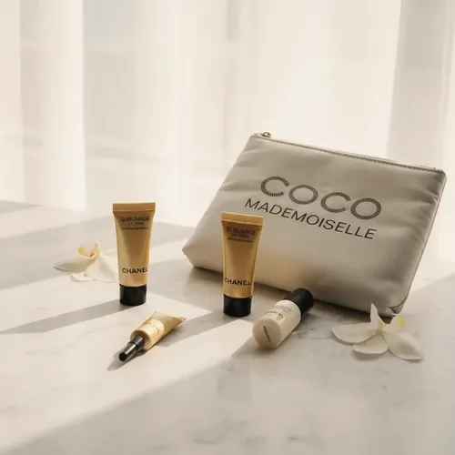 Kit Cuidado Facial Sublimage Chanel Con Portacosmeticos