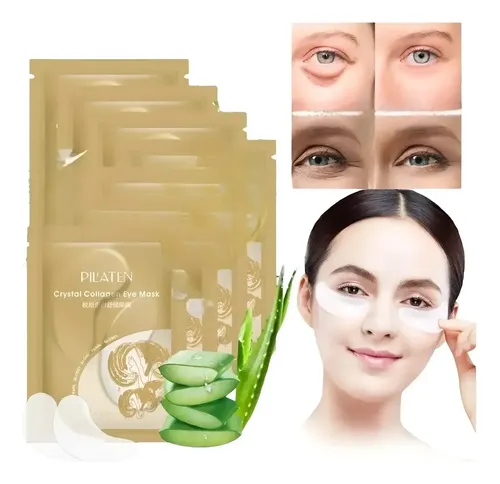 Mascarilla Hidratante De Colageno Ojos Ojeras Parche X 4 Uni