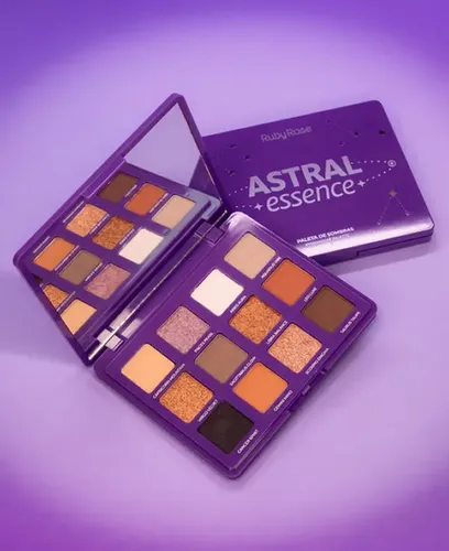 Paleta 12 Sombras Mixtas Astral Essence Ruby Rose Eyeshadow