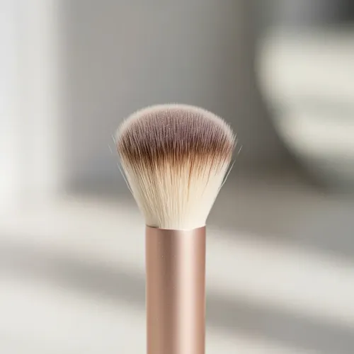 Brocha Maquillaje Difuminar City Girl Sintético Rosa