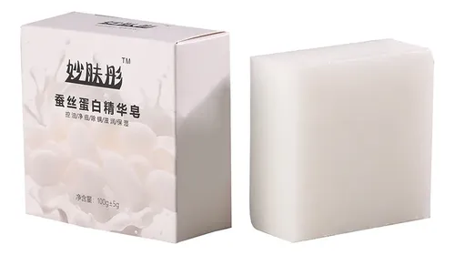 Jabón Corporal Facial Proteína De Seda Limpiador 100g