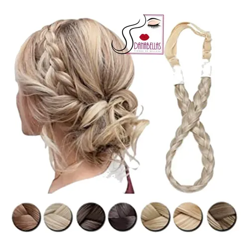 Vincha Lazo Diadema Pelo Trenzado Ideal Peinados Tocados