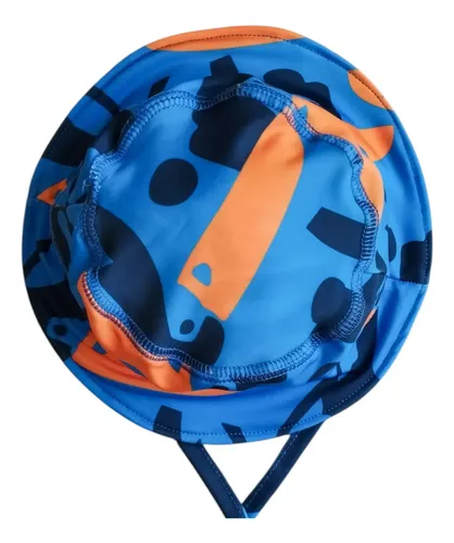 Gorro Infantil Tela Malla Bebe Niño Piluso Con Protección Uv Color Tucanes Talle 4