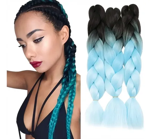 Extensiones Pelo Kanekalon Para Trenzas Africanas Degrade