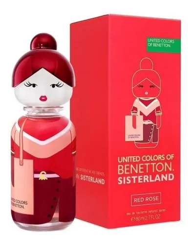 Benetton Sisterland Red Rose Edt 80ml – Perfume Mujer