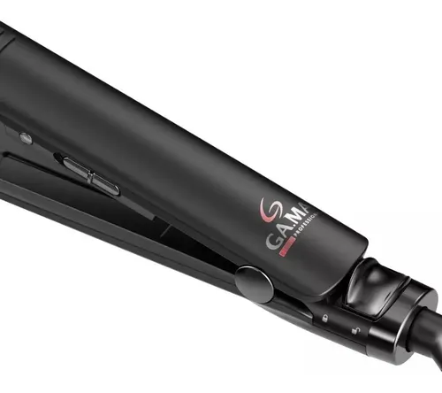 Bella Tourmaline Gama Planchita De Pelo Red Ion Ultra Slim Negro/rojo