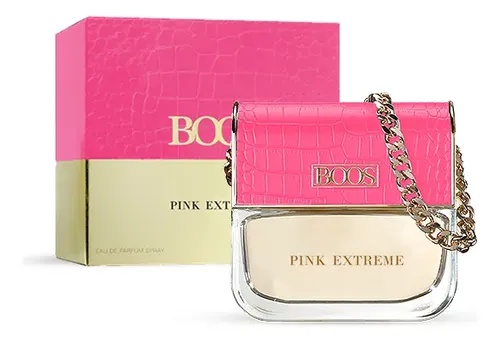 Perfume Boos Pink Extreme Edp 100ml Para Mujer Con Cartera