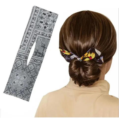 Bandas Para El Pelo De Bollo De Moda Para Mujer, Gramo