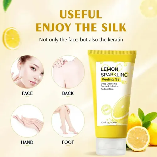 Gel Exfoliante De Limón, Gel Exfoliante Facial