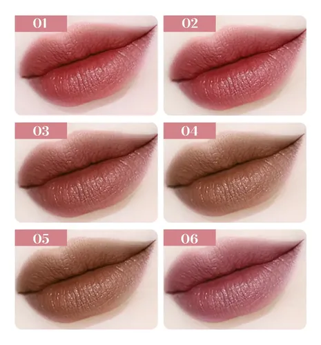 Delineador De Labios Con Esfumador De Larga Duracion Tei