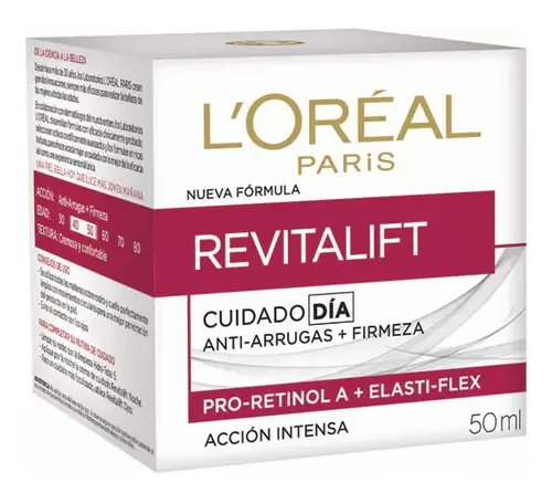 Crema Antiarrugas L’oréal Revitalift Día 50 Ml