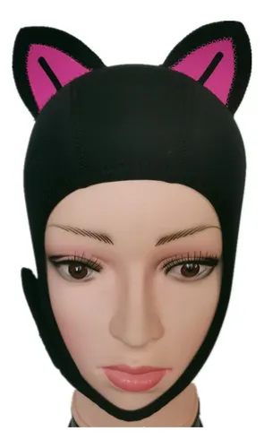 Capucha De Surf De Neopreno De 3 Mm, Estilo Orejas De Gato,