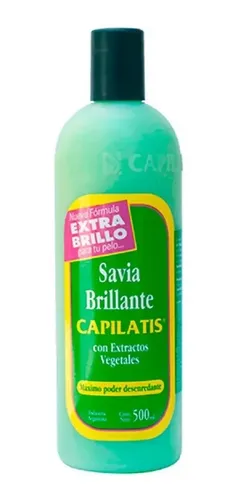 Shampoo Capilatis Savia Brillante Humecta Desenredante 500ml