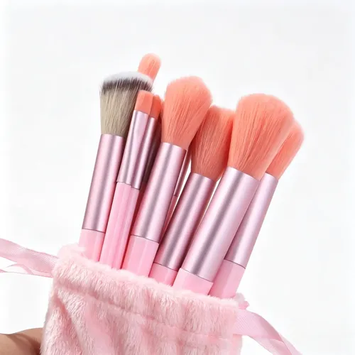 Set De Brochas Y Esponjas De Maquillaje, Para Maquillar Y De