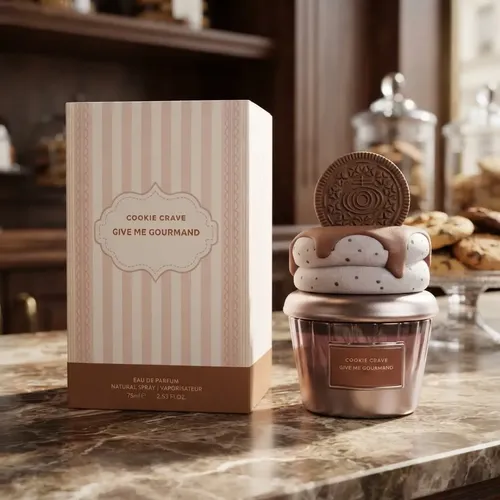 Perfume Árabe Femenino Cookie Crave 75ml Genérico Edp