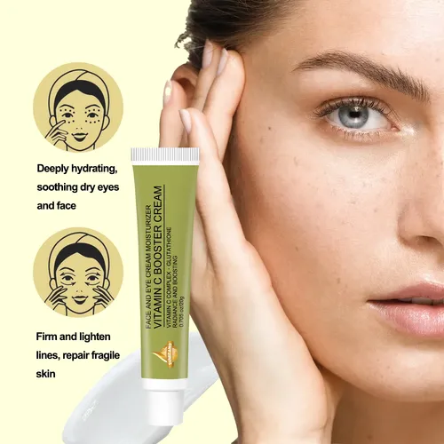 2 Piezas Vc Brighten Hidratante Para Ojos Y Rostro 40 G
