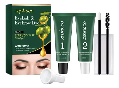 Kit De Color Suave Para Cejas Y Pestañas A Base De Plantas
