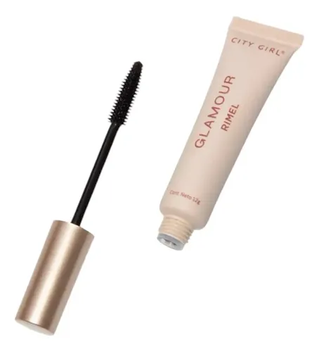 City Girl Mascara De Pestañas Glamour X 12 G Color Negro