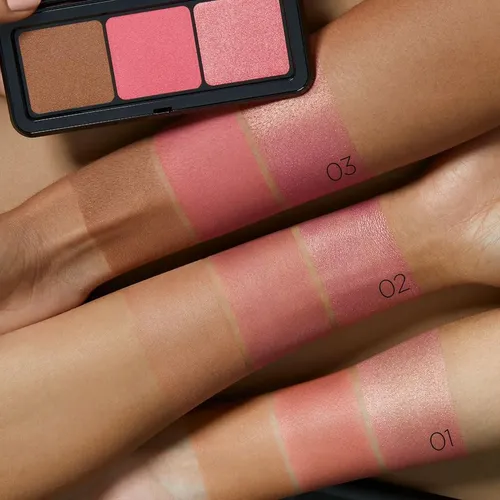 Kiko Milano Paleta Rubor/bronceador 3 En 1 03 Pink