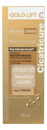 Cicatricure Maquillaje Líquido Gold Lift Medium 02 30 Ml