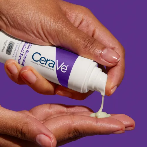 Sérum Antiedad Con Retinol Cerave Para Rostro, 1 Onza Todo Tipo De Piel Día/noche