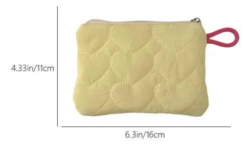 T~x Bolso De Maquillaje Tejido A Rayas Con Cierre **