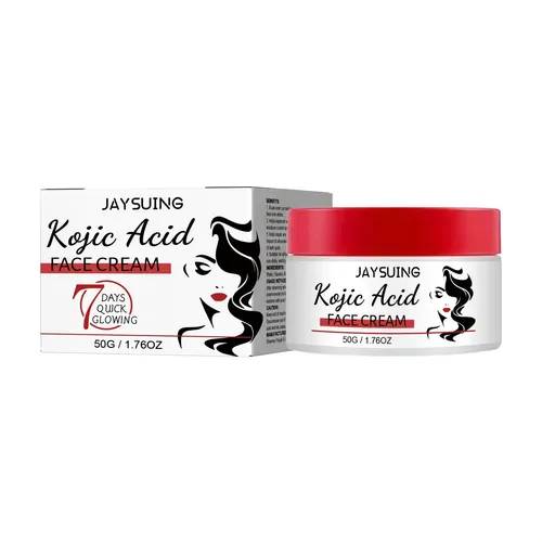 La Crema Facial De Ácido Kójico Jaysuing Aclara Las Manchas