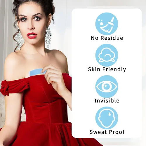 Cinta Adhesiva Para Pelucas Y Vestuario Goiple 50 Uds