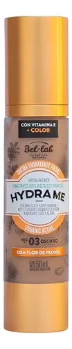 Crema Facial Bel Lab Hydra Me Color Tono 03 Oscuro X50ml