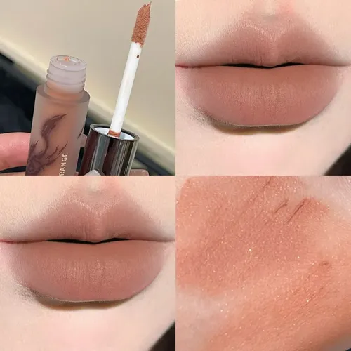 Set De Esmaltes De Labios Herorange Matte Velvet, De Larga D