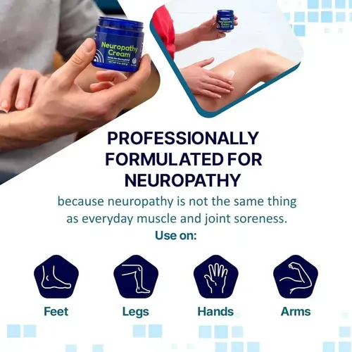 Crema Extra Fuerte Para El Alivio De La Neuropatía X 2