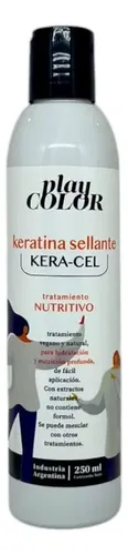 Shock Keratina Sellante 250 Ml Play color Vegano Natural
