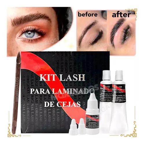 Kit Para Laminado De Cejas 100 Servicios Lash Kit