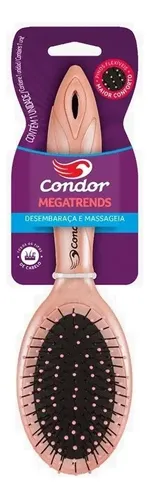 Cepillo para cabello Condor Oval Almohadillado Desenredante