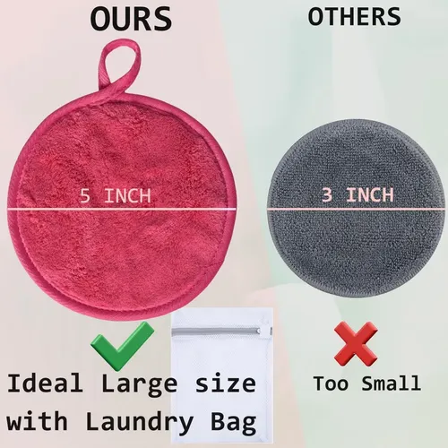Pads Reutilizables Para Desmaquillar Vicolour 12 Cm Paquete