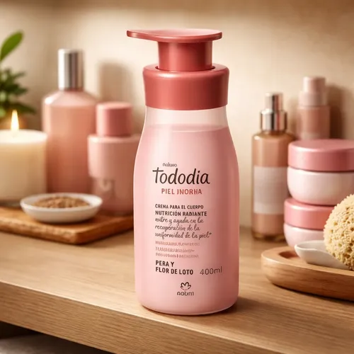 Crema Hidratante Natura Tododia 400 Ml Dosificador