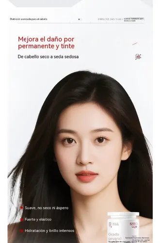 Mascarilla Capilar Reparadora Suave Para Cabello Dañado, Opa