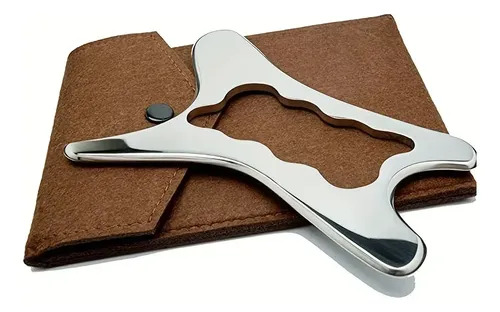 Cuchillo Sha Gua De Steel Tools Para Masaje, Acero Inoxidabl Type A